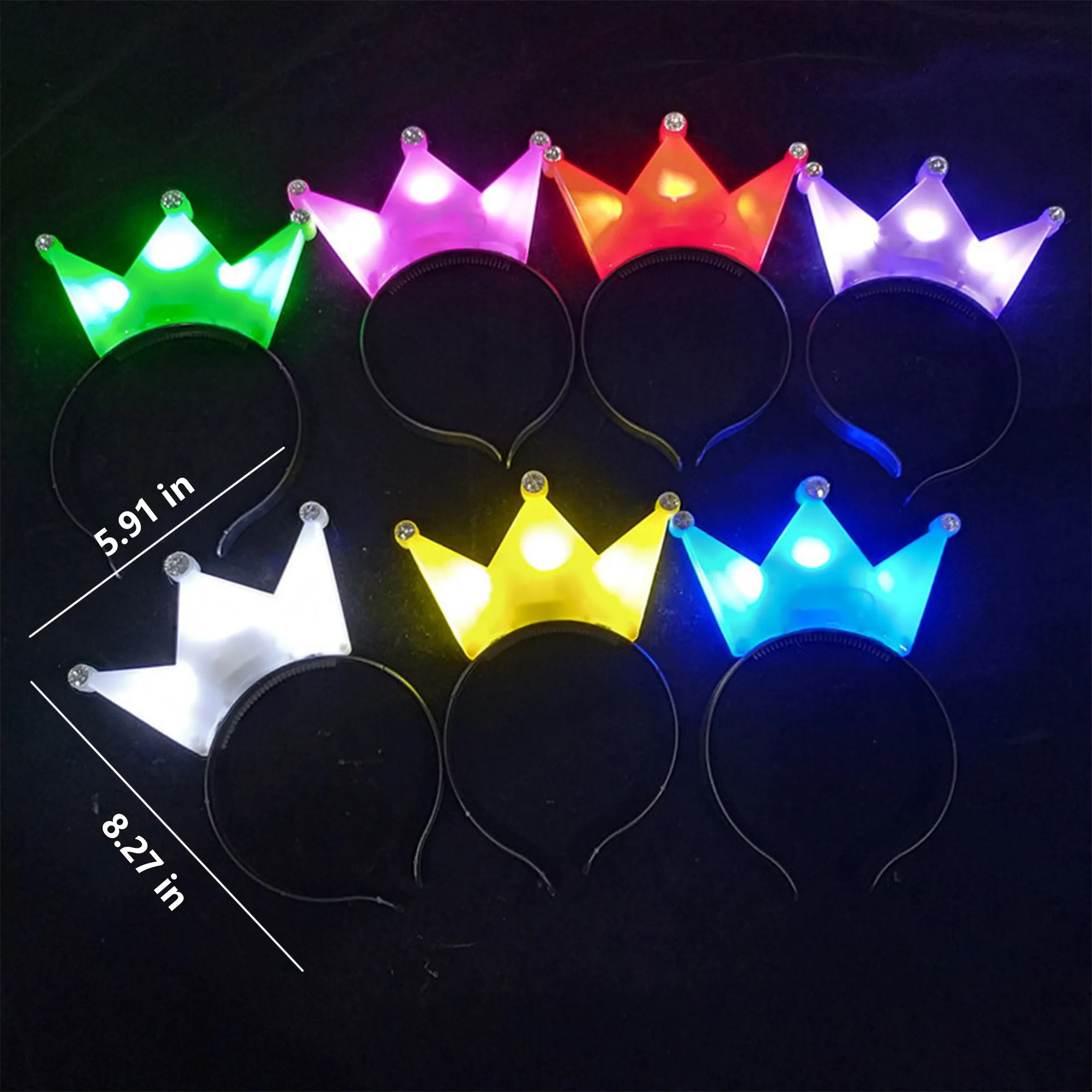 Light-Up Tiara Hair Clip 1