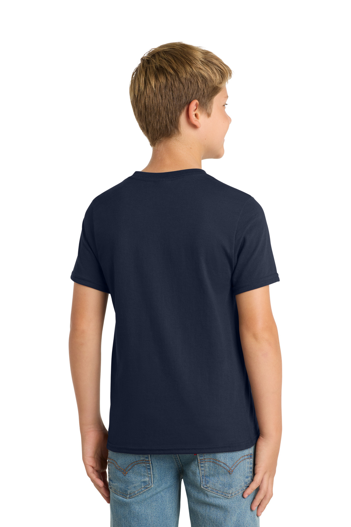 Port & Co Youth Performance Blend Tee. PC381Y 24