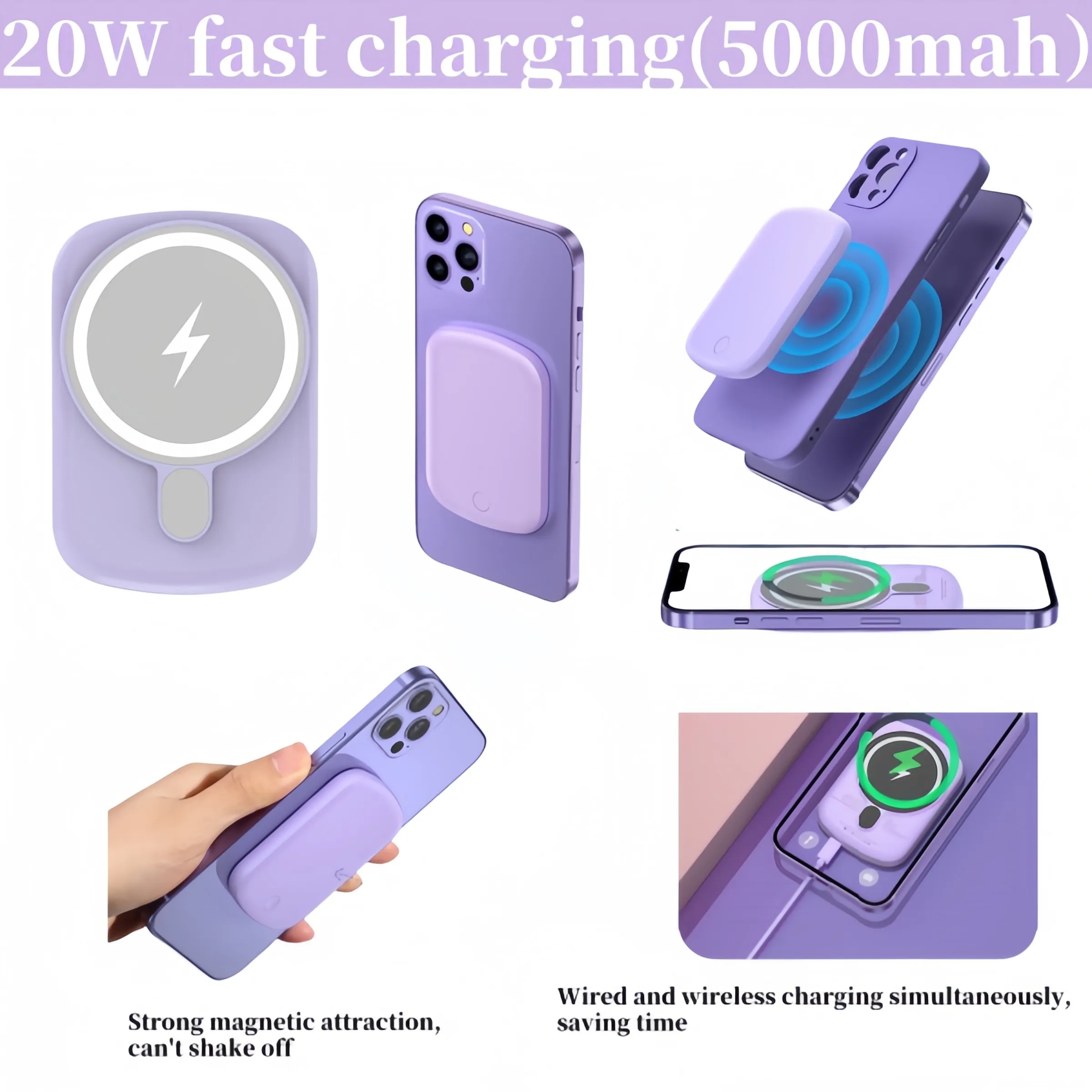 Magnetic wireless Charger 5