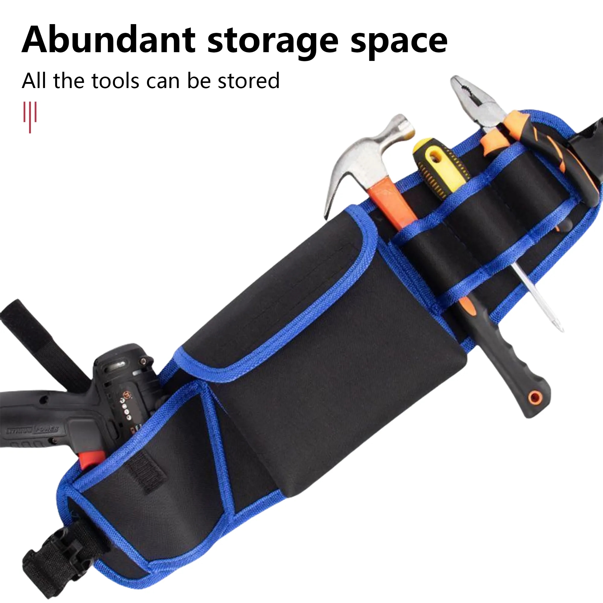 Heavy-Duty Canvas Tool Storage Waist Pack Free Shipping 3