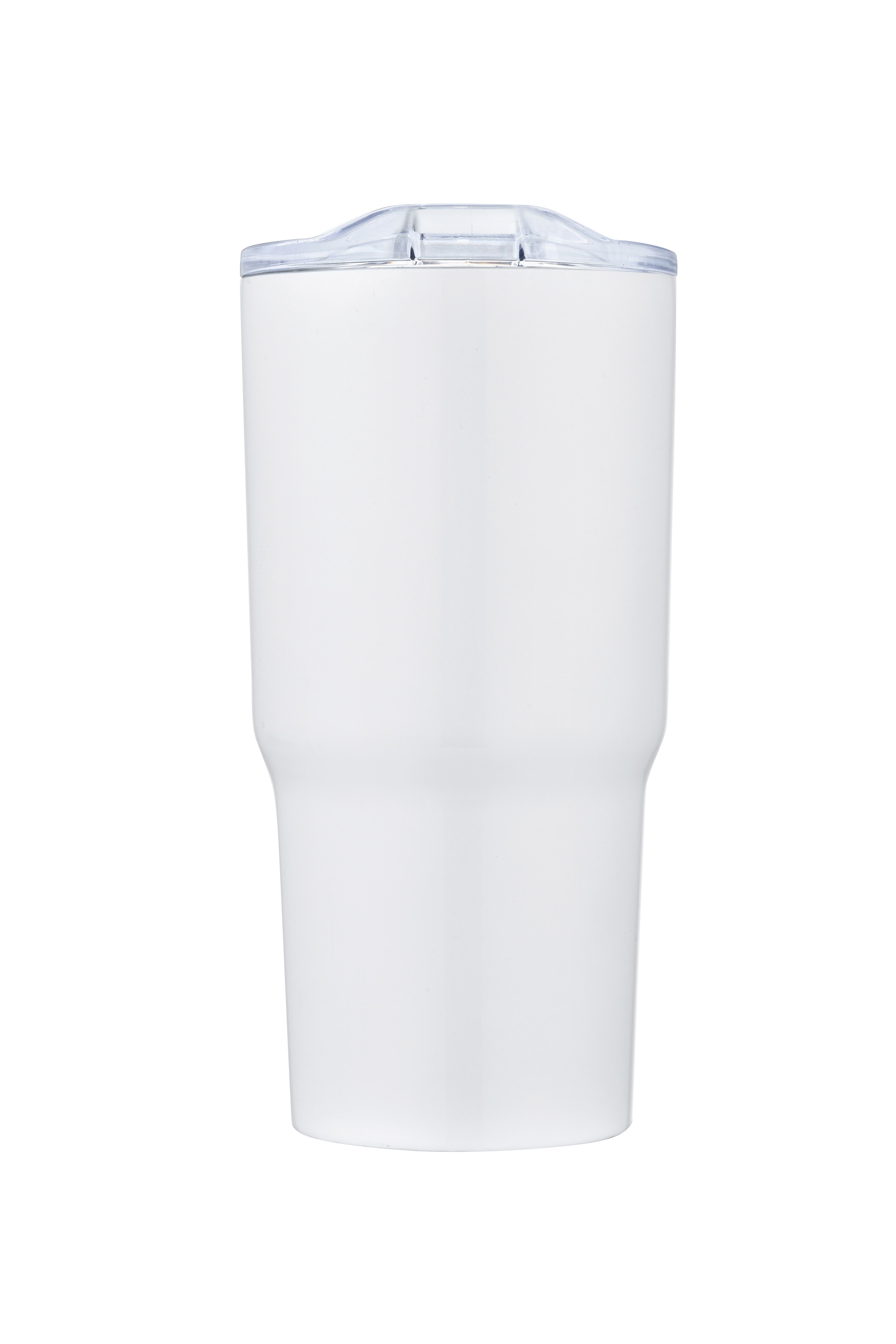 Endura 20 oz White Stainless Steel Bottle, custom water bottle with logo imprint 1