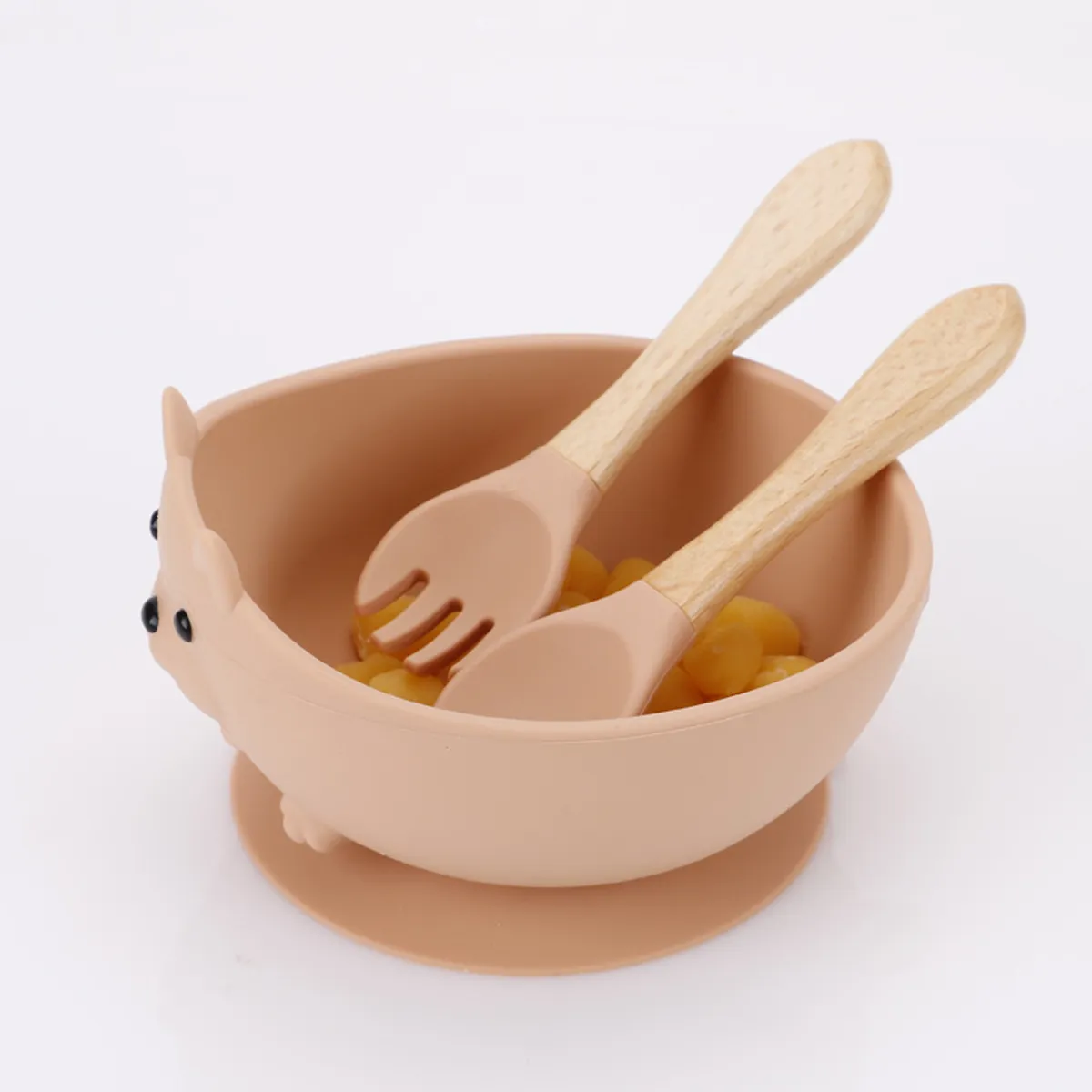 Baby Feeding Spoons w/ Soft Curved Silicone Tips for Infants 5