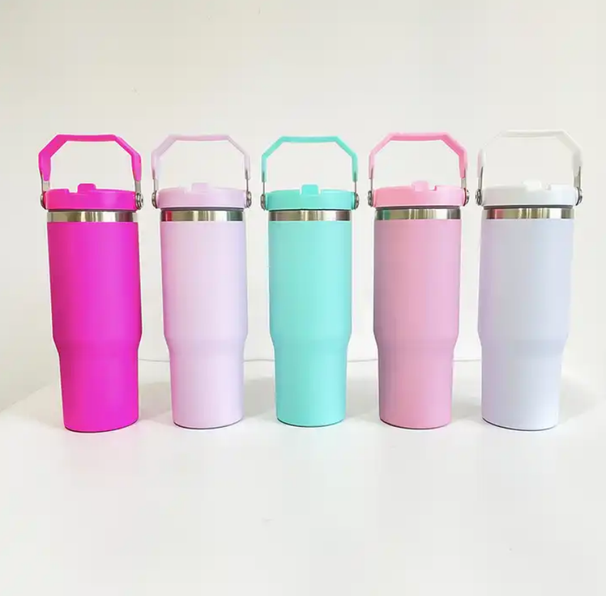 Double Walled Vacuum Insulated Water Bottle, custom water bottle with logo imprint 2