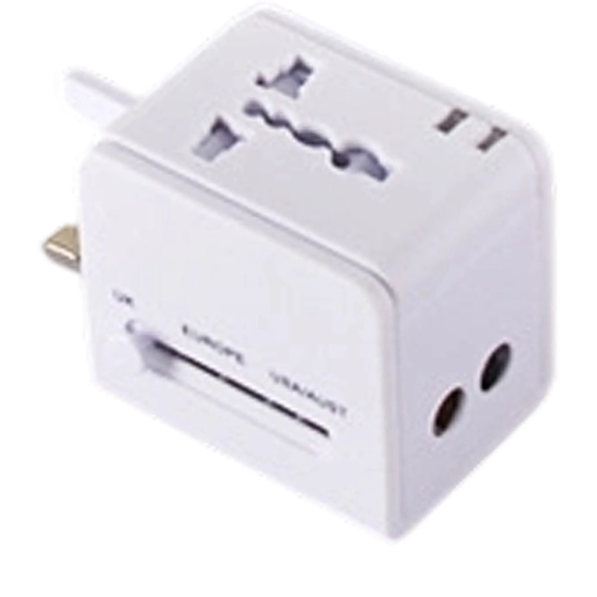 Compact Travel Plug Adapter European Style 2