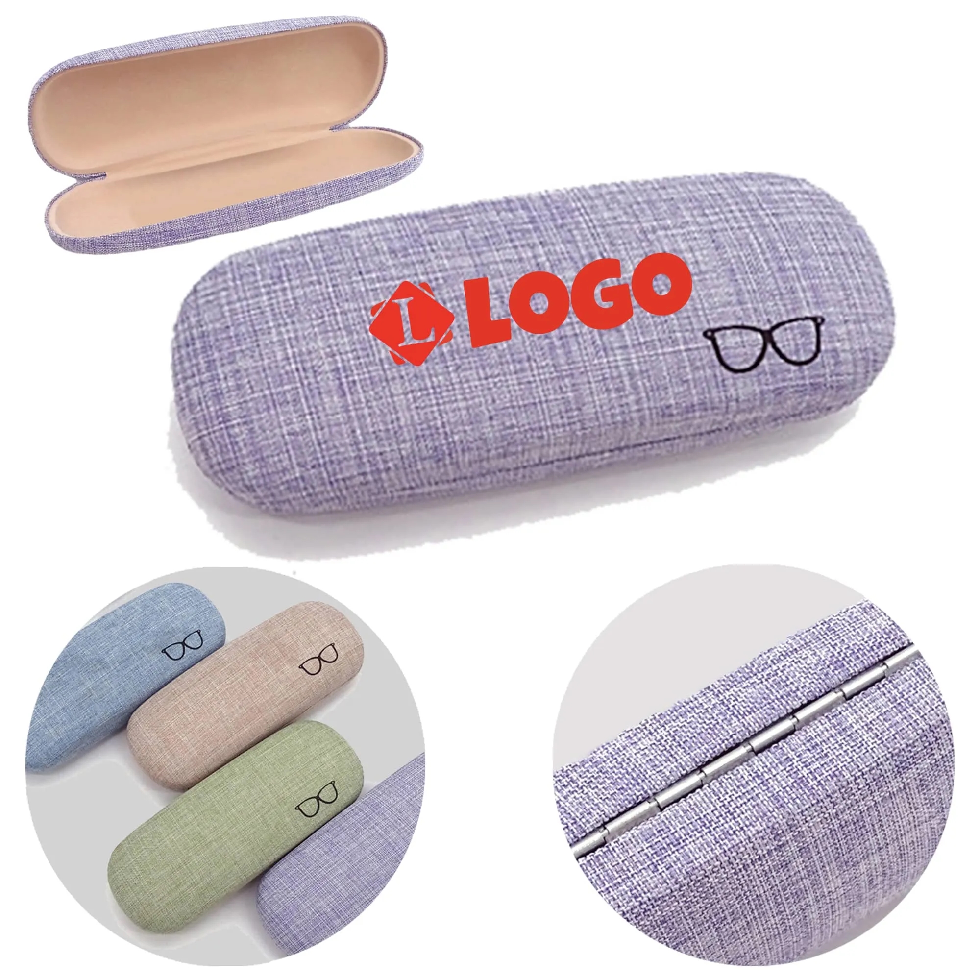Portable Foldable Triangular Eyeglass Case 2