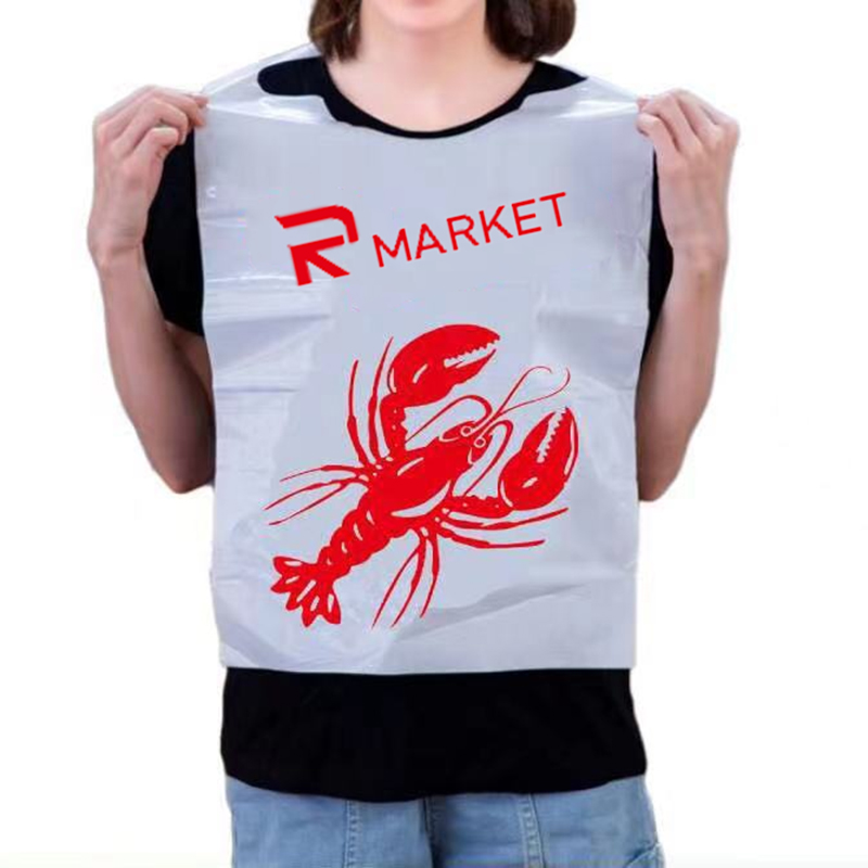 Disposable Plastic Bib 2