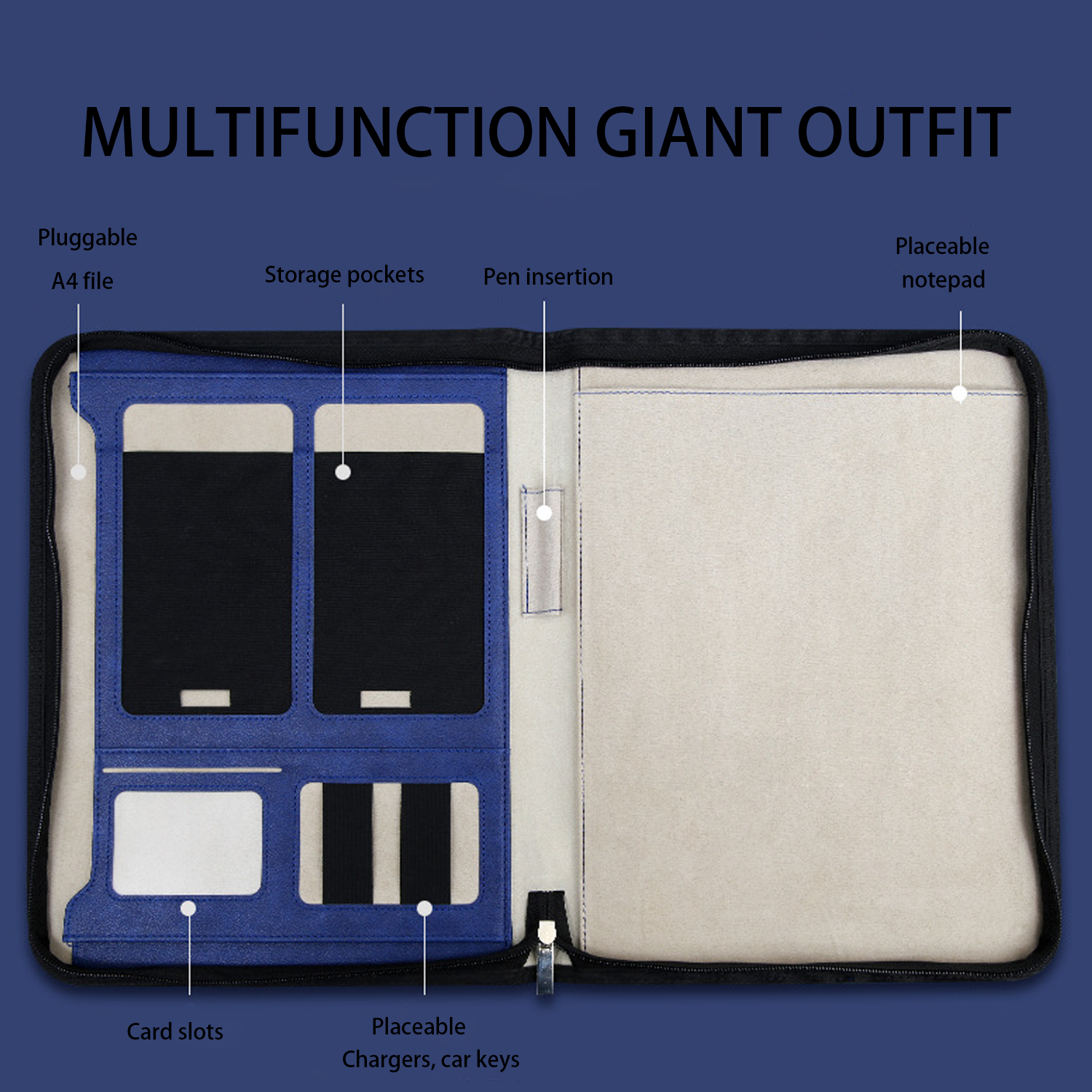 A4 multi-functional manager clip 4