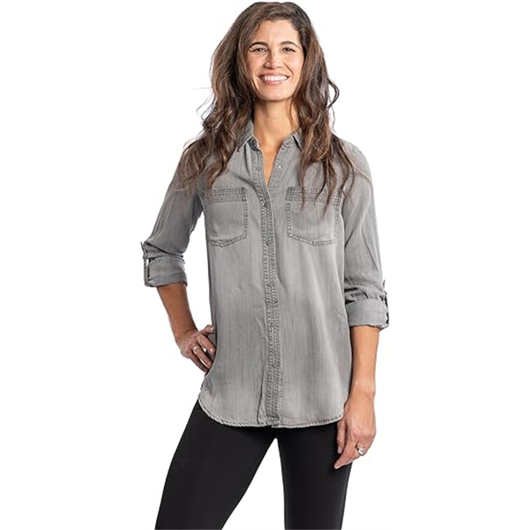 Long Denim Shirt 6