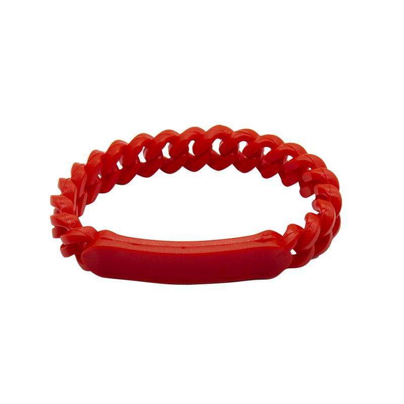 Webbing Silicone Wristbands Bracelet 2