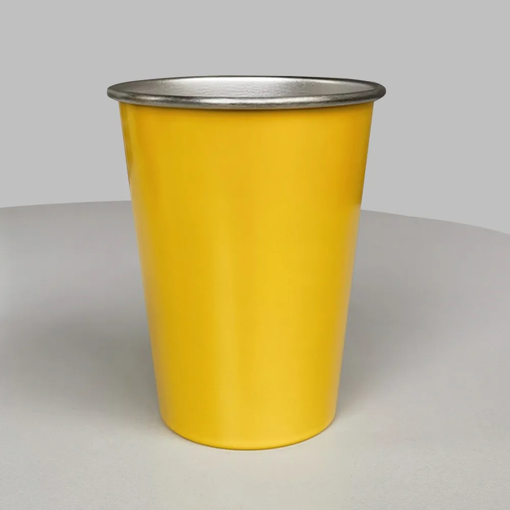 Stackable 304 Stainless Steel Camping Cup Set 11