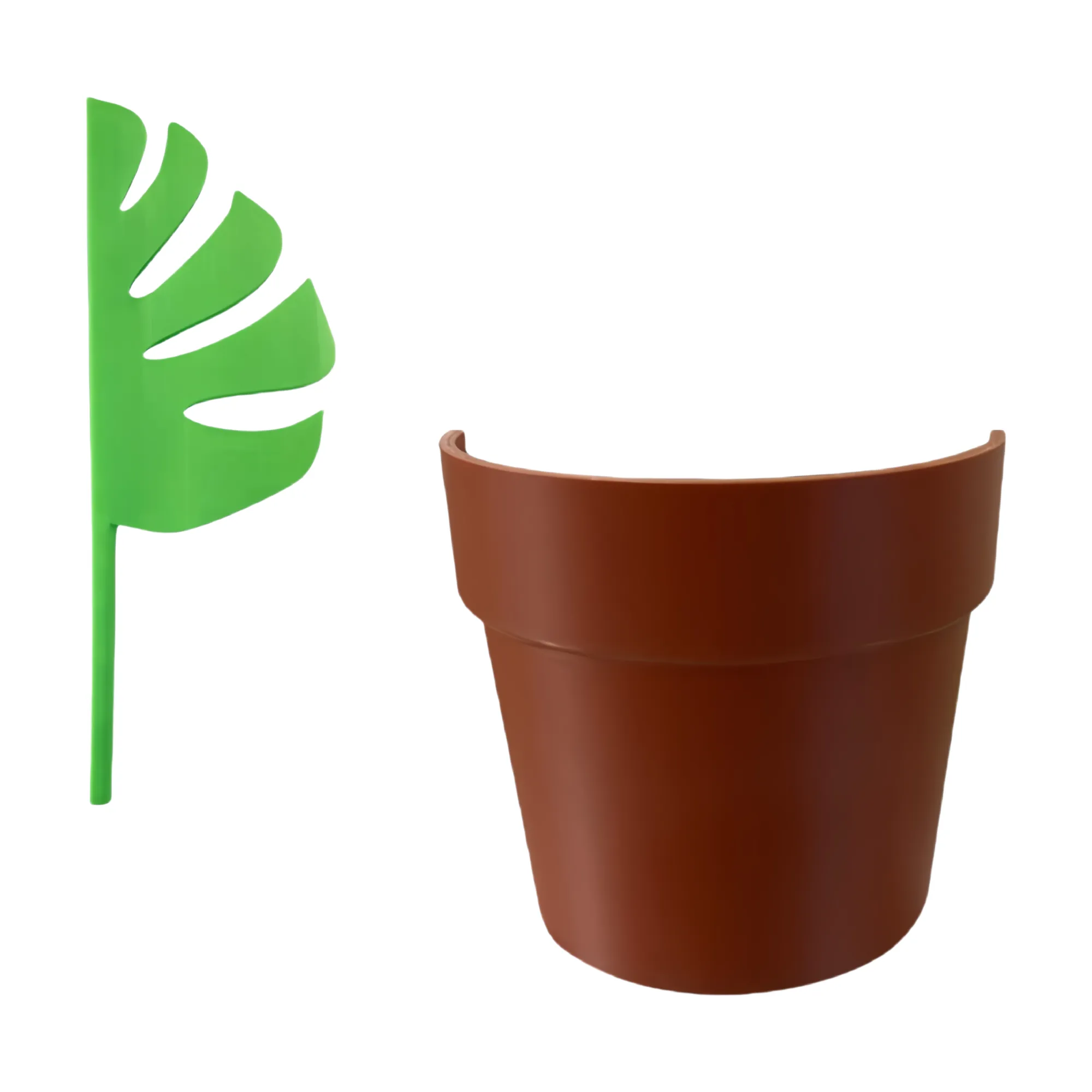 Monstera Leaf Bathroom Mirror Storage Box 3