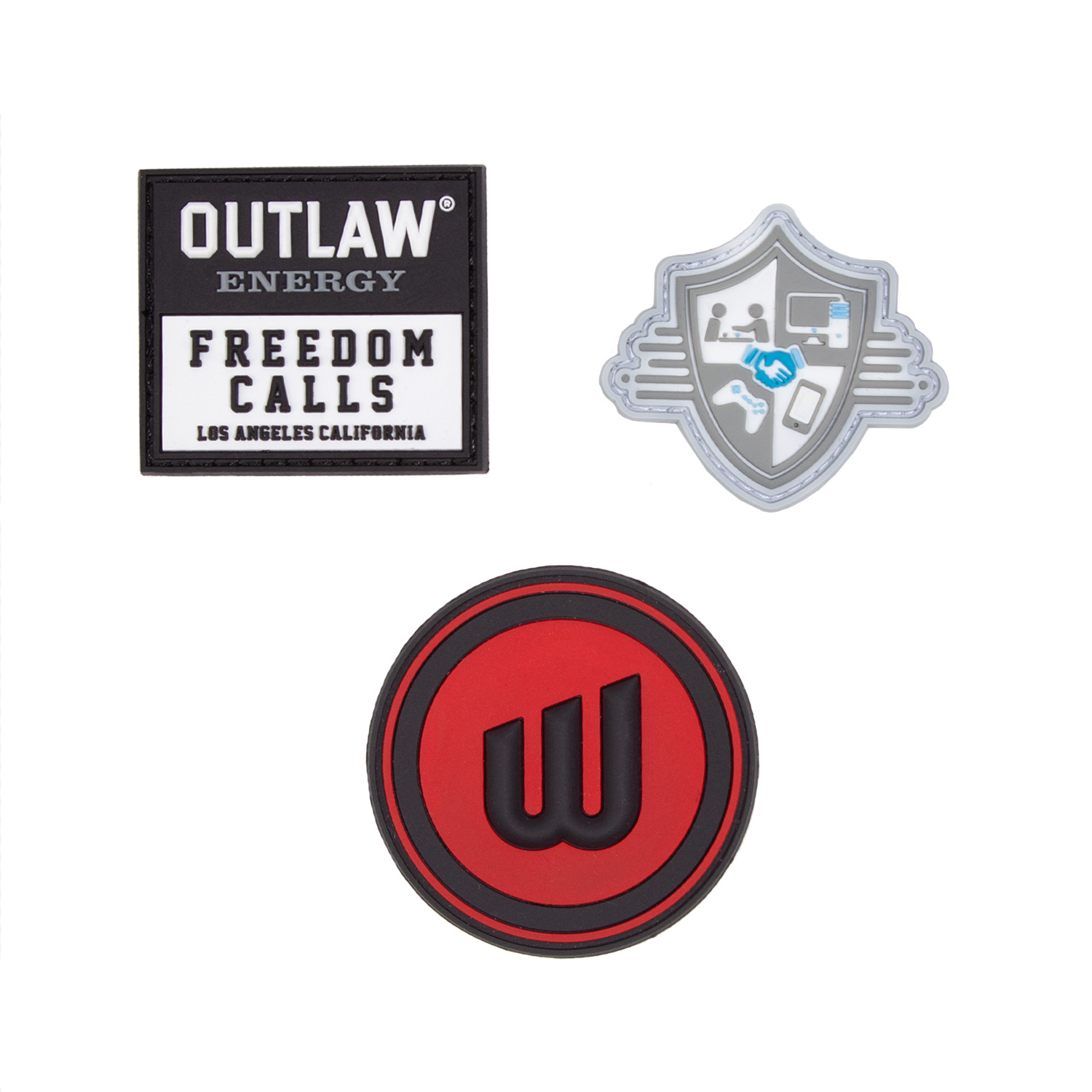 1" PVC Patch (3D) 1