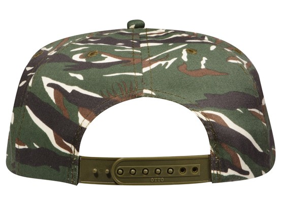 OTTO CAP® Camouflage 5 Panel Mid Profile Baseball Cap 13