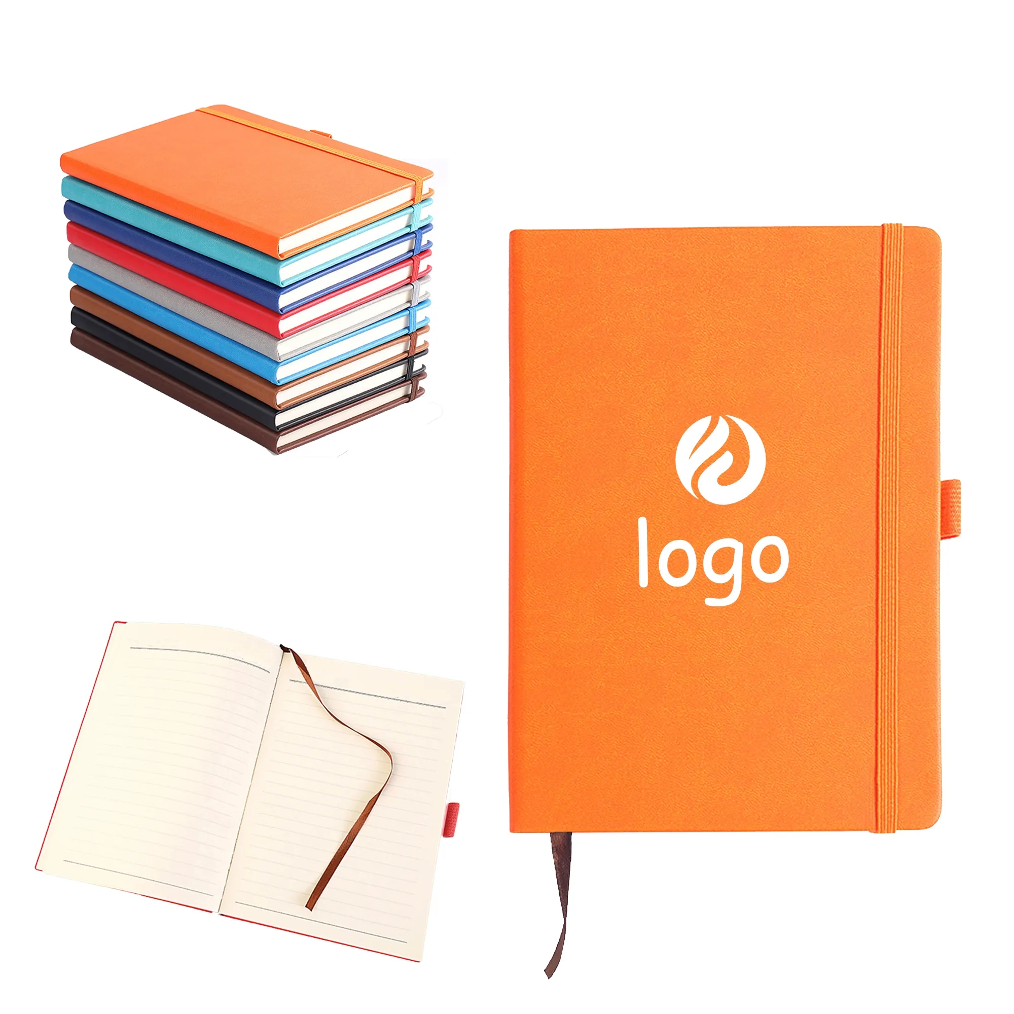 Lined Journal w/Pen Holder