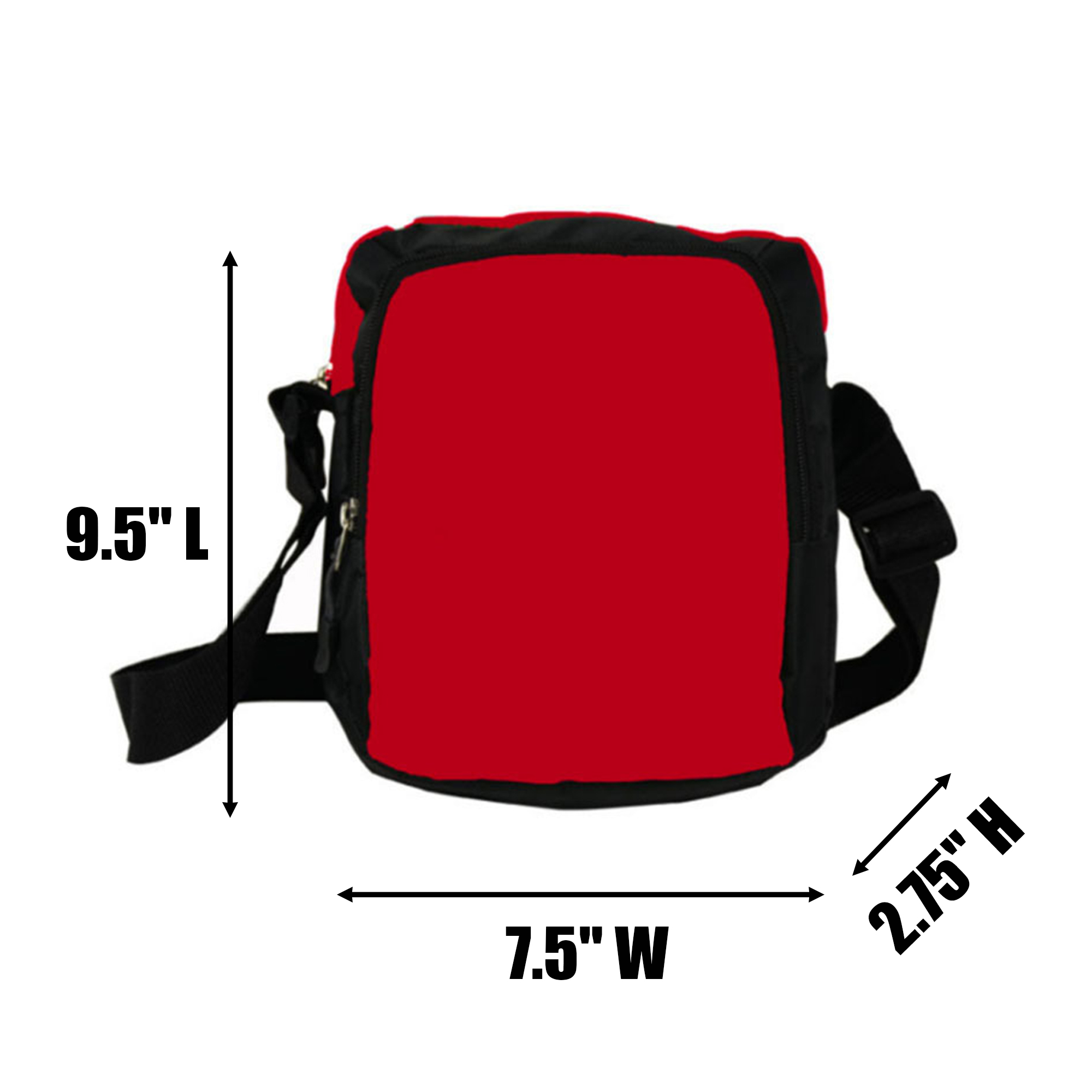 Oxford Waist Pack Adjustable Strap 9.5" x 7.5" x 2.75" 6