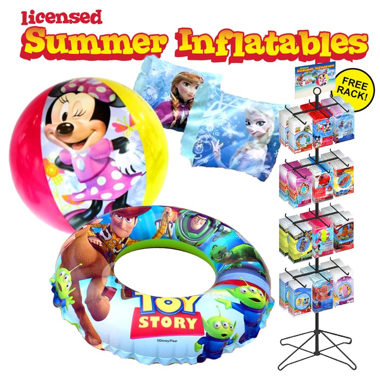 Disney & Pixar Inflatable Pool Toys - Assorted 10 Styles 2