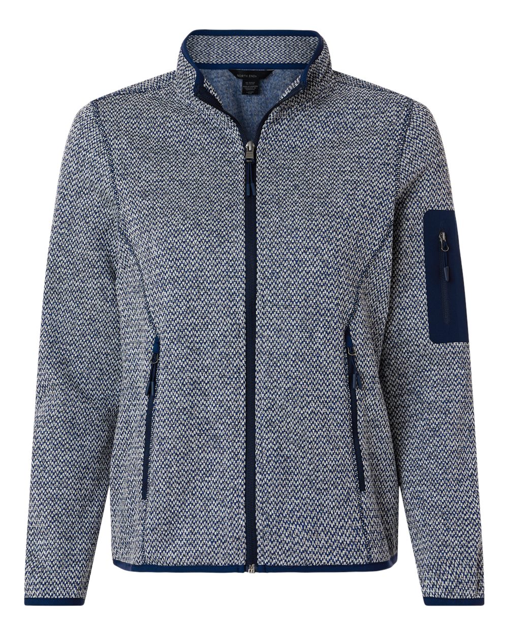 Women's Jasper Jacquard Full-Zip Fleece Jacket - NE730W 7