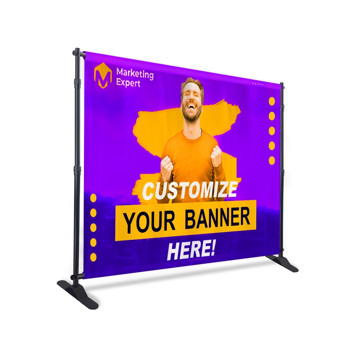 8'X8' Backdrop banner Kit 1