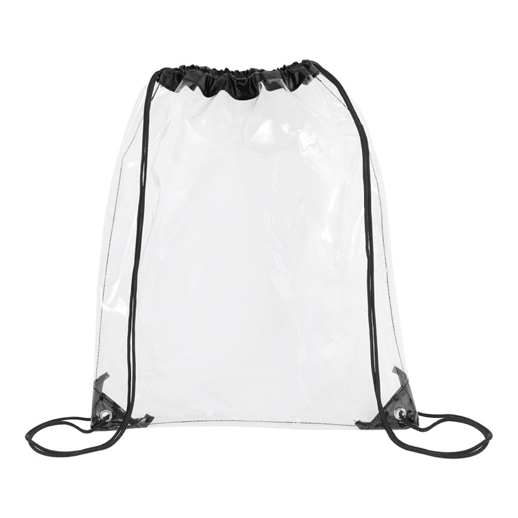 Clear Drawstring Cinch Backpack 34