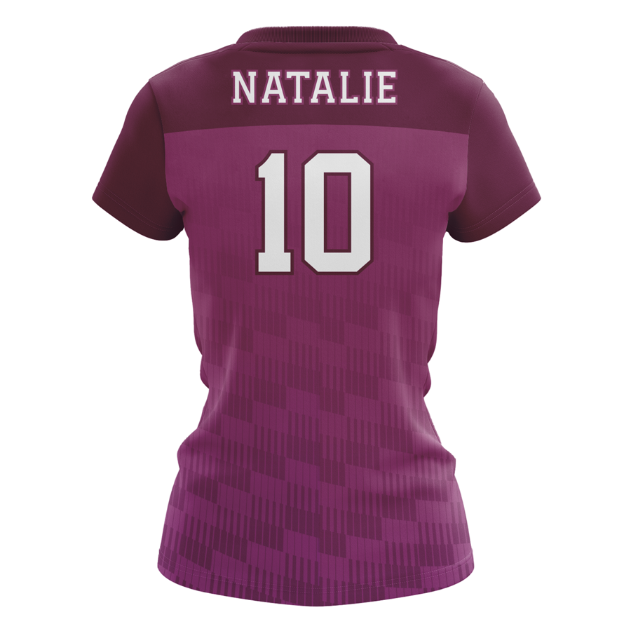 Women's Lightweight Sublimation Football Fanwear Jersey - Style 2 7