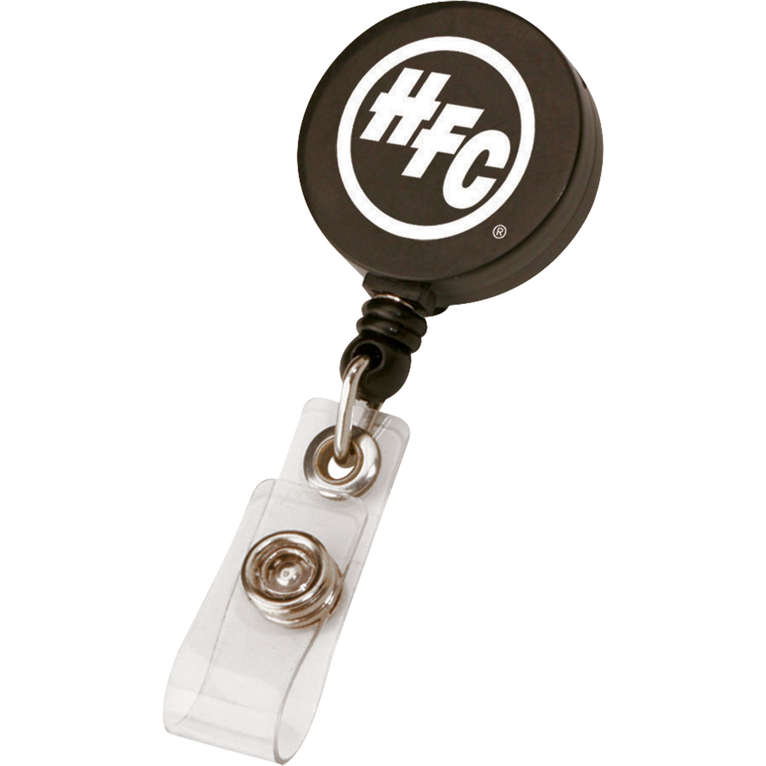Round Retractable Badge Holder 4