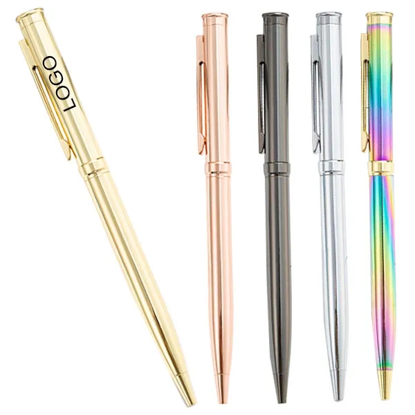 Gold Advertising Hotel Metal Pen 8