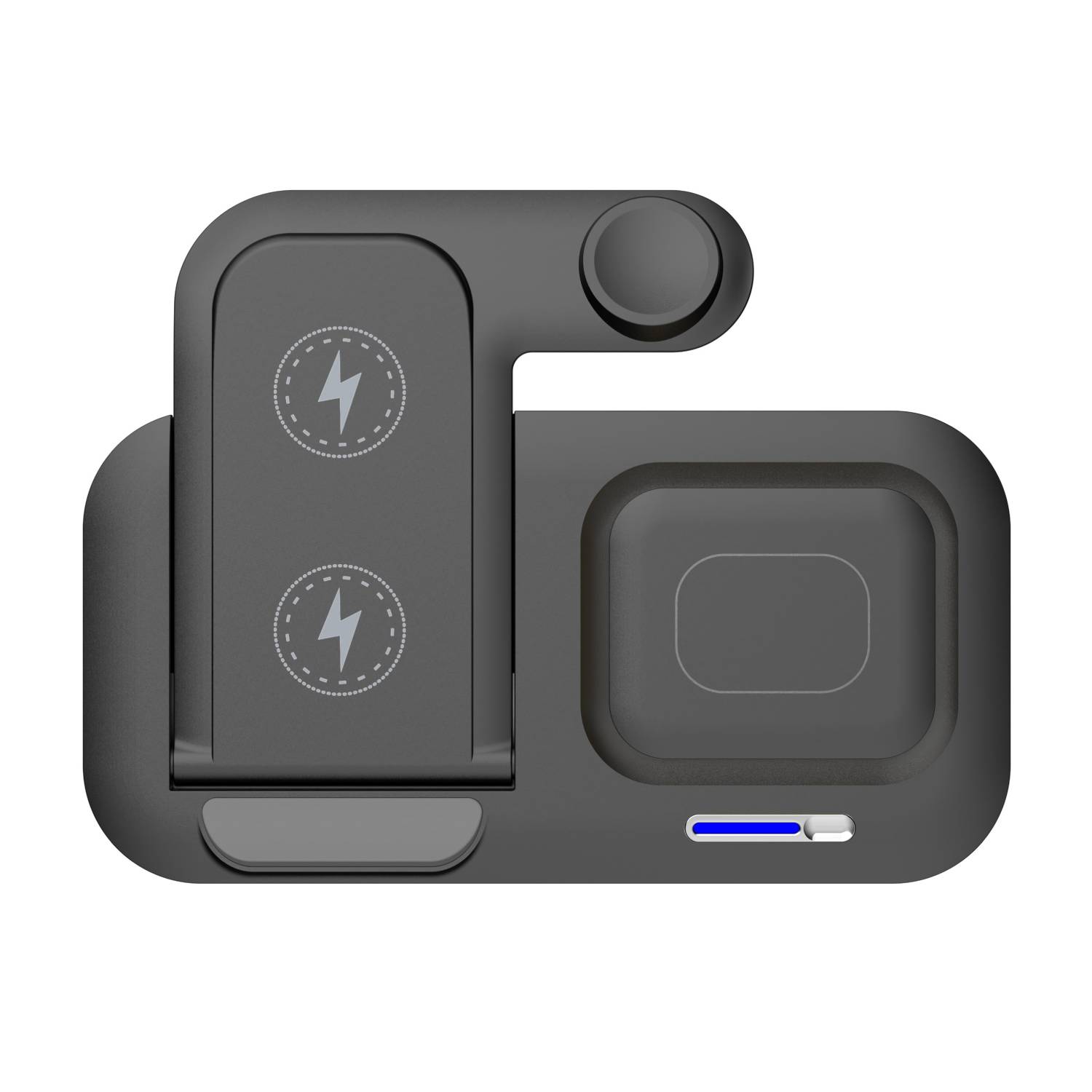 5-in-1 Foldable LED Light Fast Wireless Charger 5