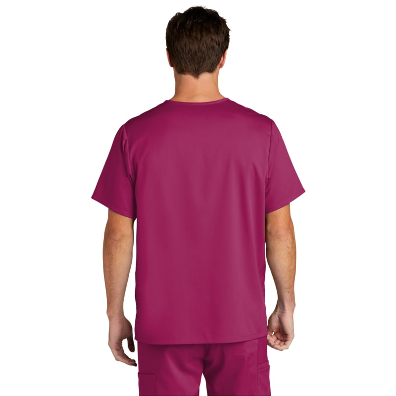 WonderWink Men's Premiere Flex V-Neck Top 2