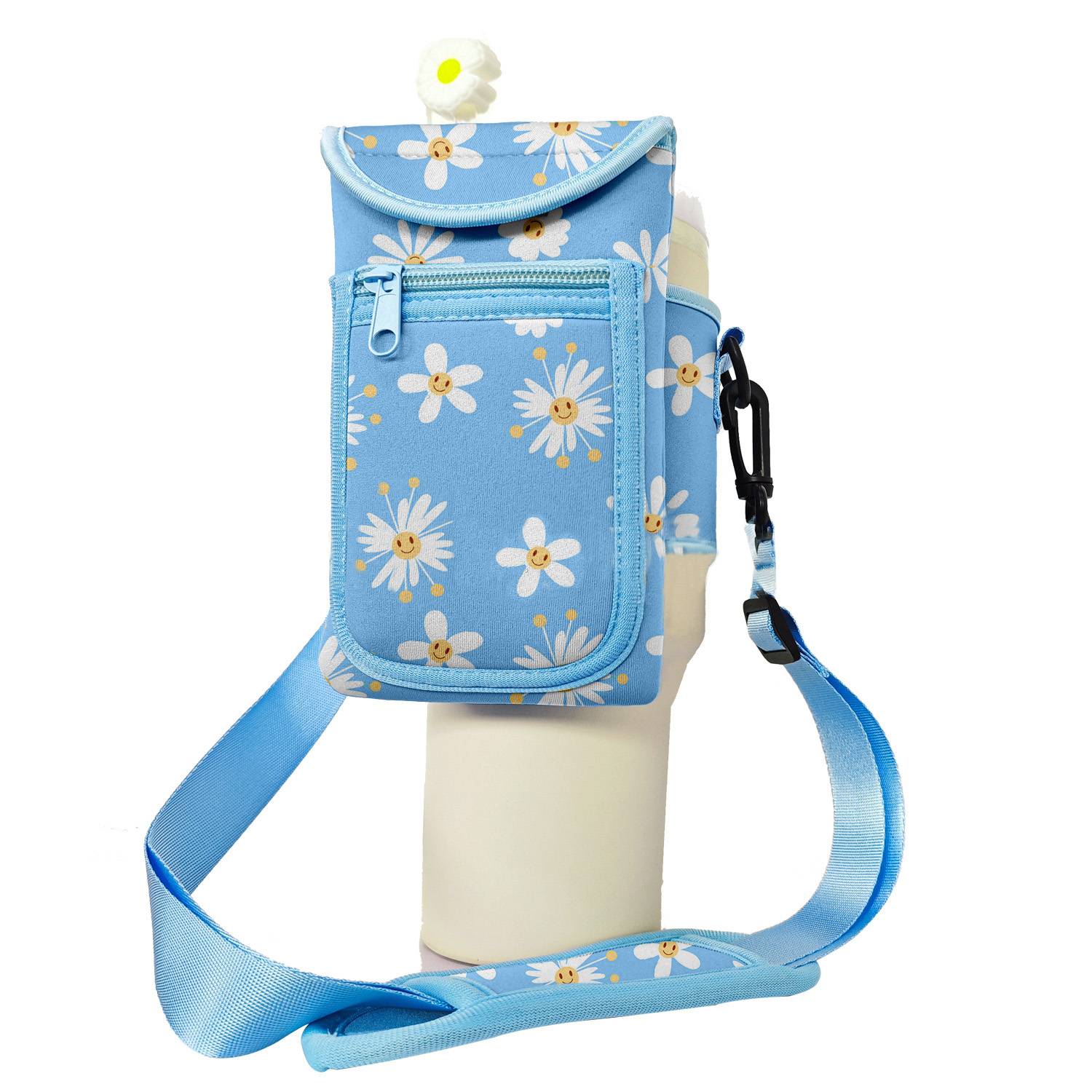 Drink Handler Bottle Cover W/ Strap 4