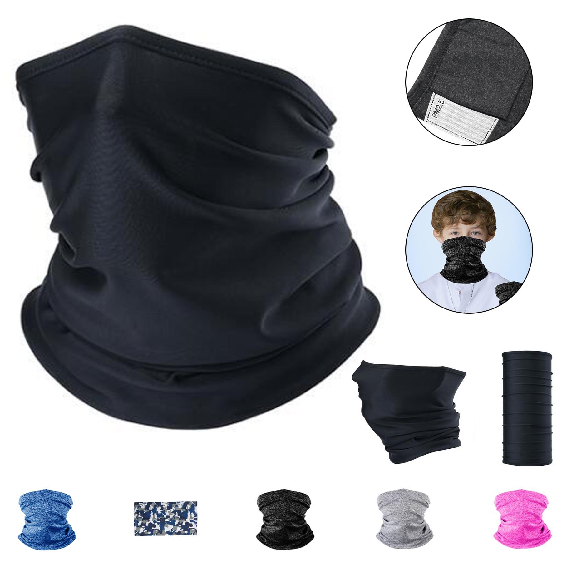 Kids Winter Neck Gaiter Bandana 3