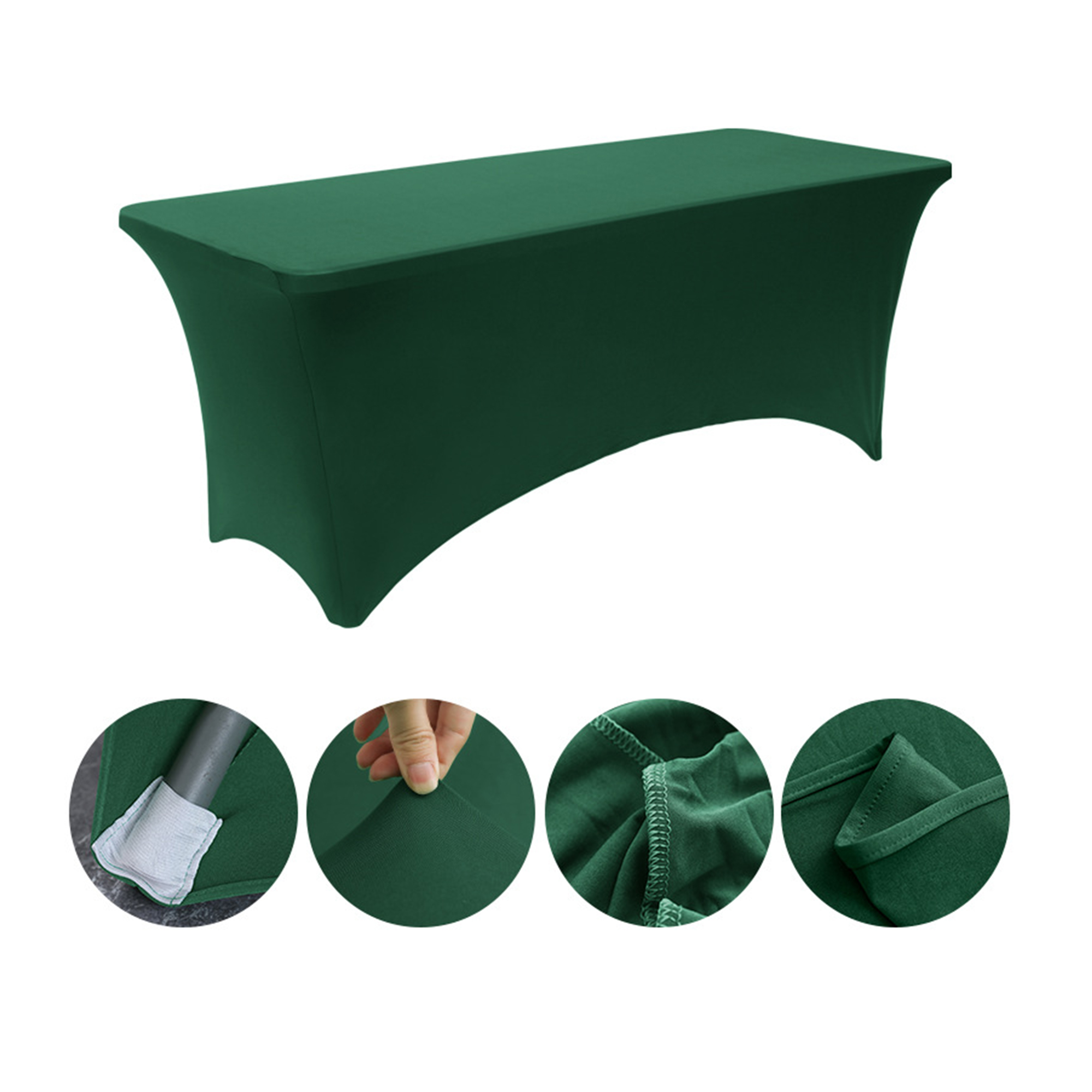 Six Foot Full Color Spandex Fitted Table Cover 26