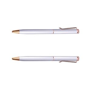 U Shaped Clip Signing Retractable Metal Pen 10