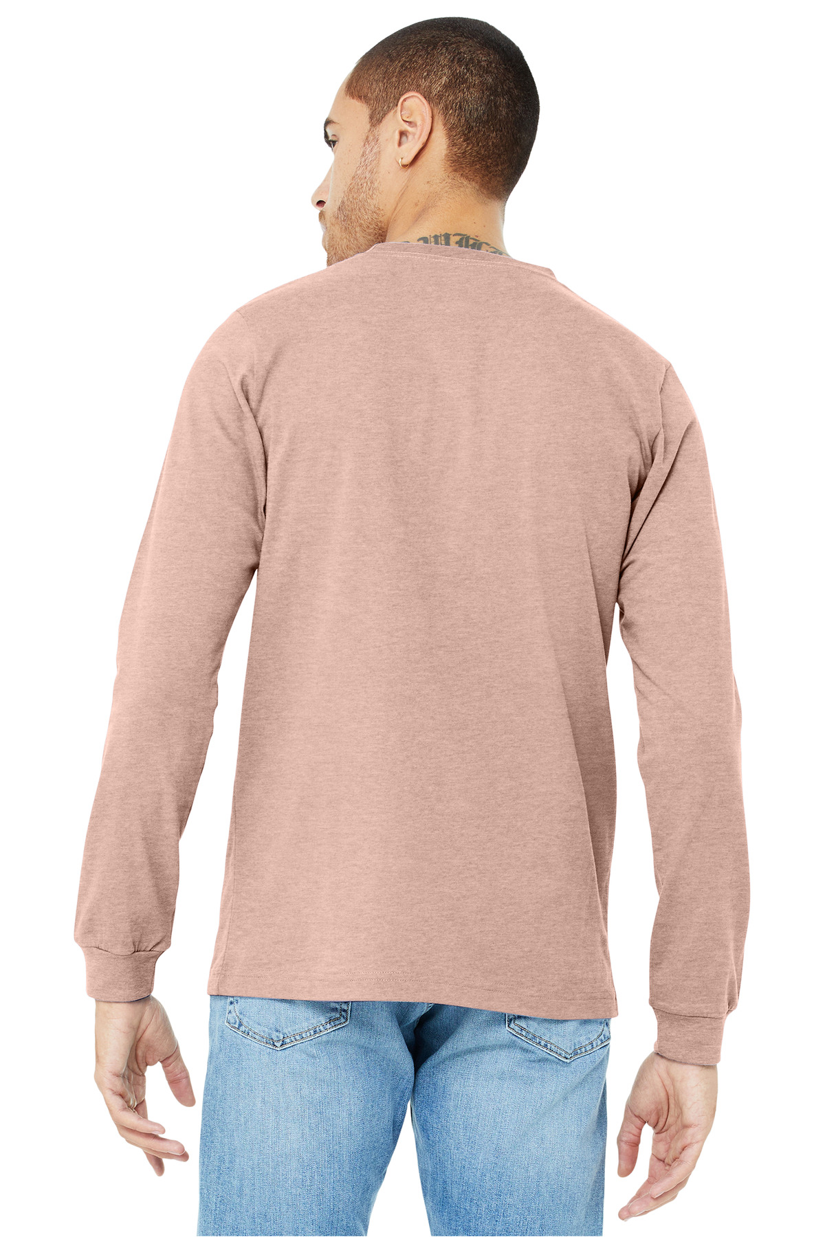 BELLA+CANVAS Unisex Heather CVC Long Sleeve Tee BC3501CVC 143