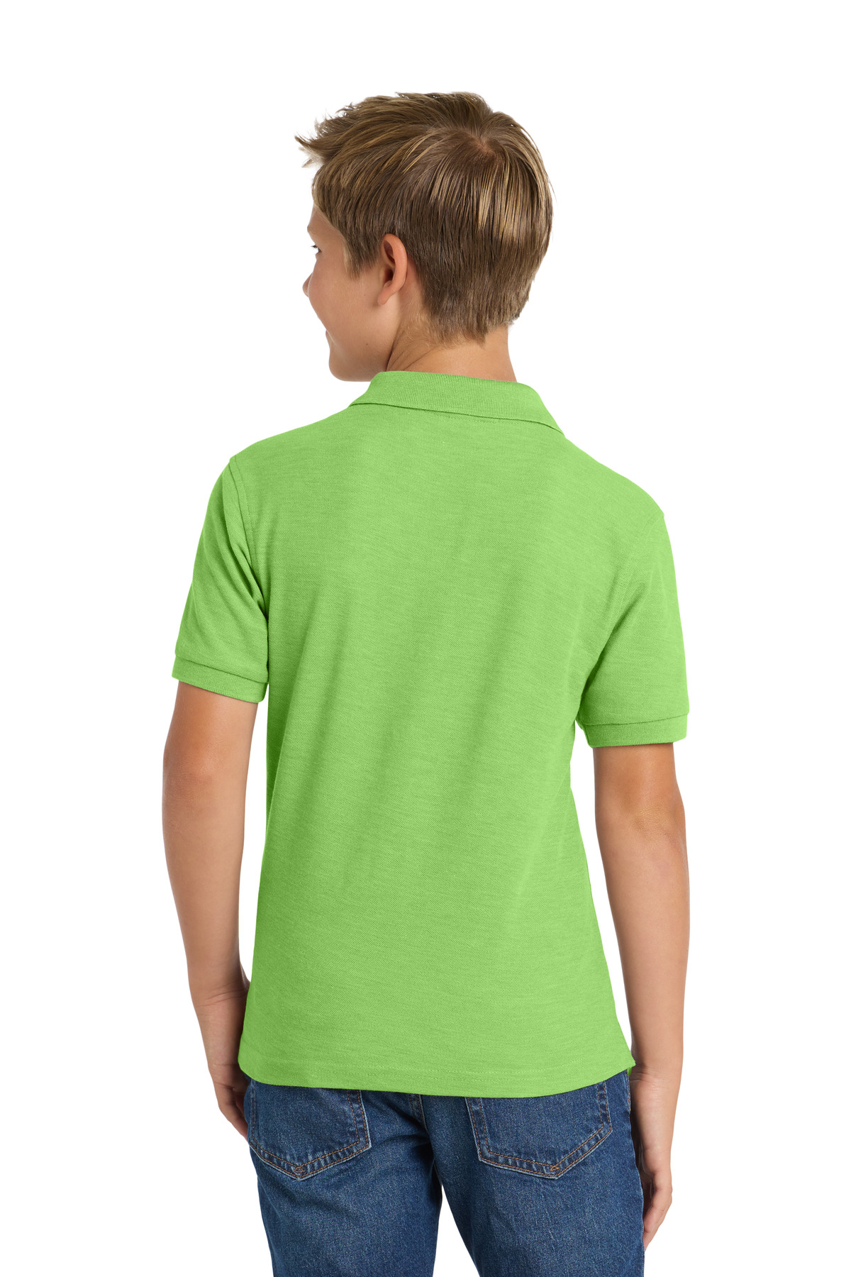 Port Authority Youth Silk Touch Polo. Y500 61