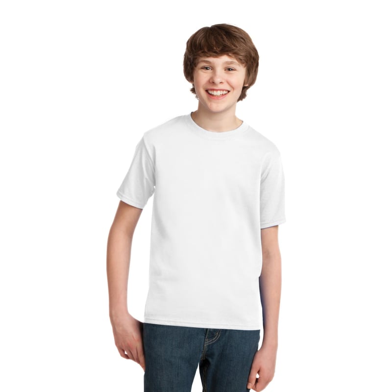 Port & Company Youth Essential Tee. 15