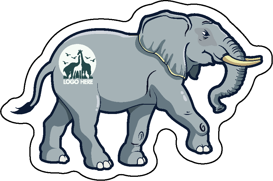 Stock Shape 1/4" Acrylic Magnet - USA Made