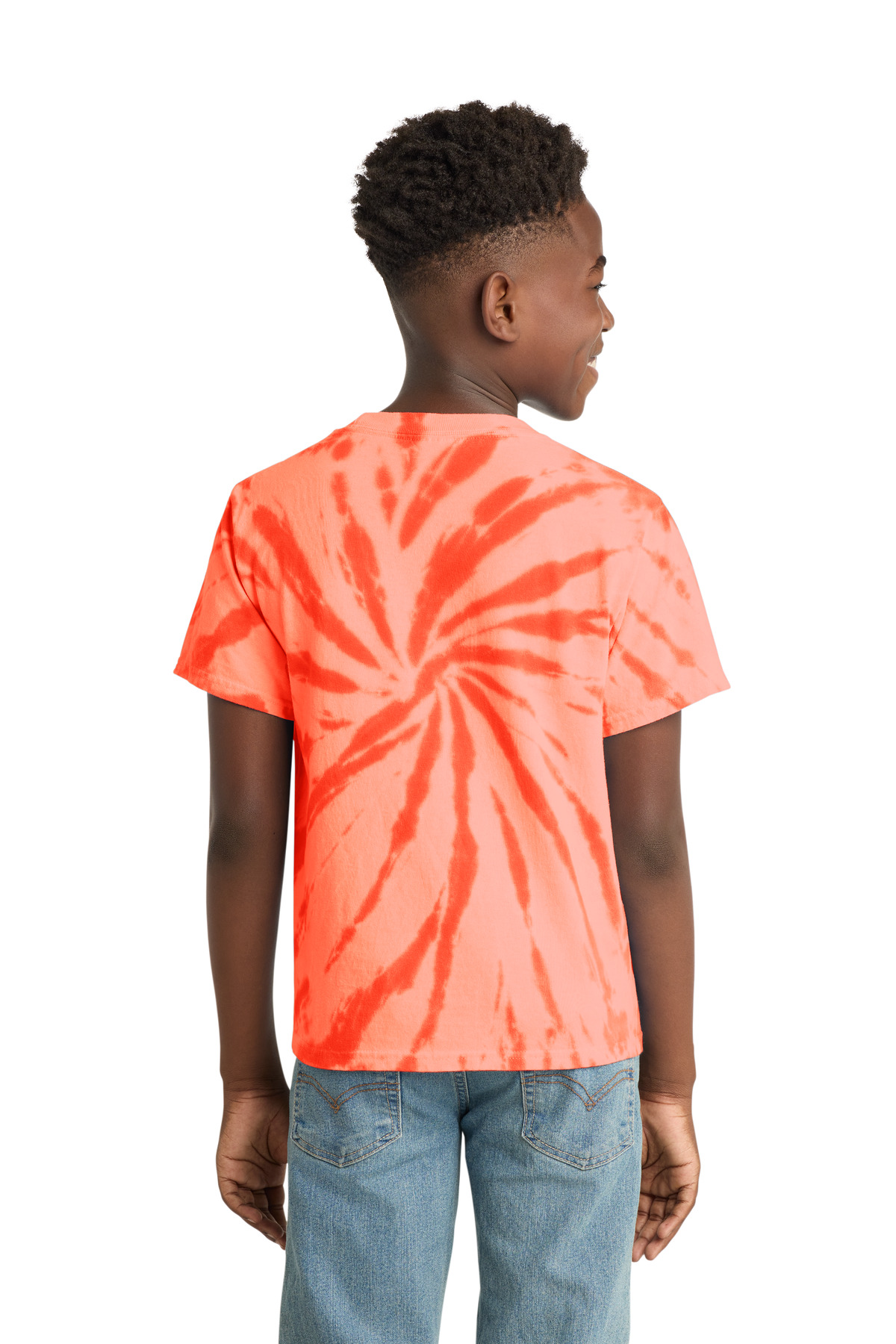 Port & Co Youth Tie-Dye Tee. PC147Y 185