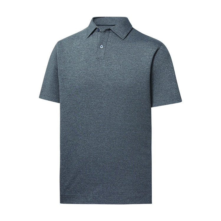 FootJoy Solid Lisle Self Collar- Athletic Fit Polo 9