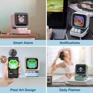 Alarm Clock Diy 16X16 Led Display Board Portable Speaker 2
