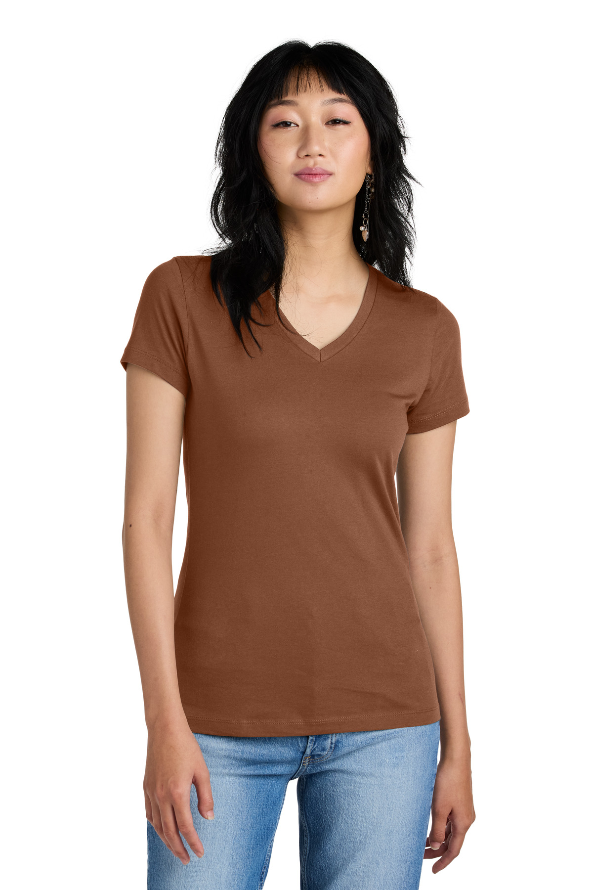 District® Women's Perfect Weight V-Neck Tee 67