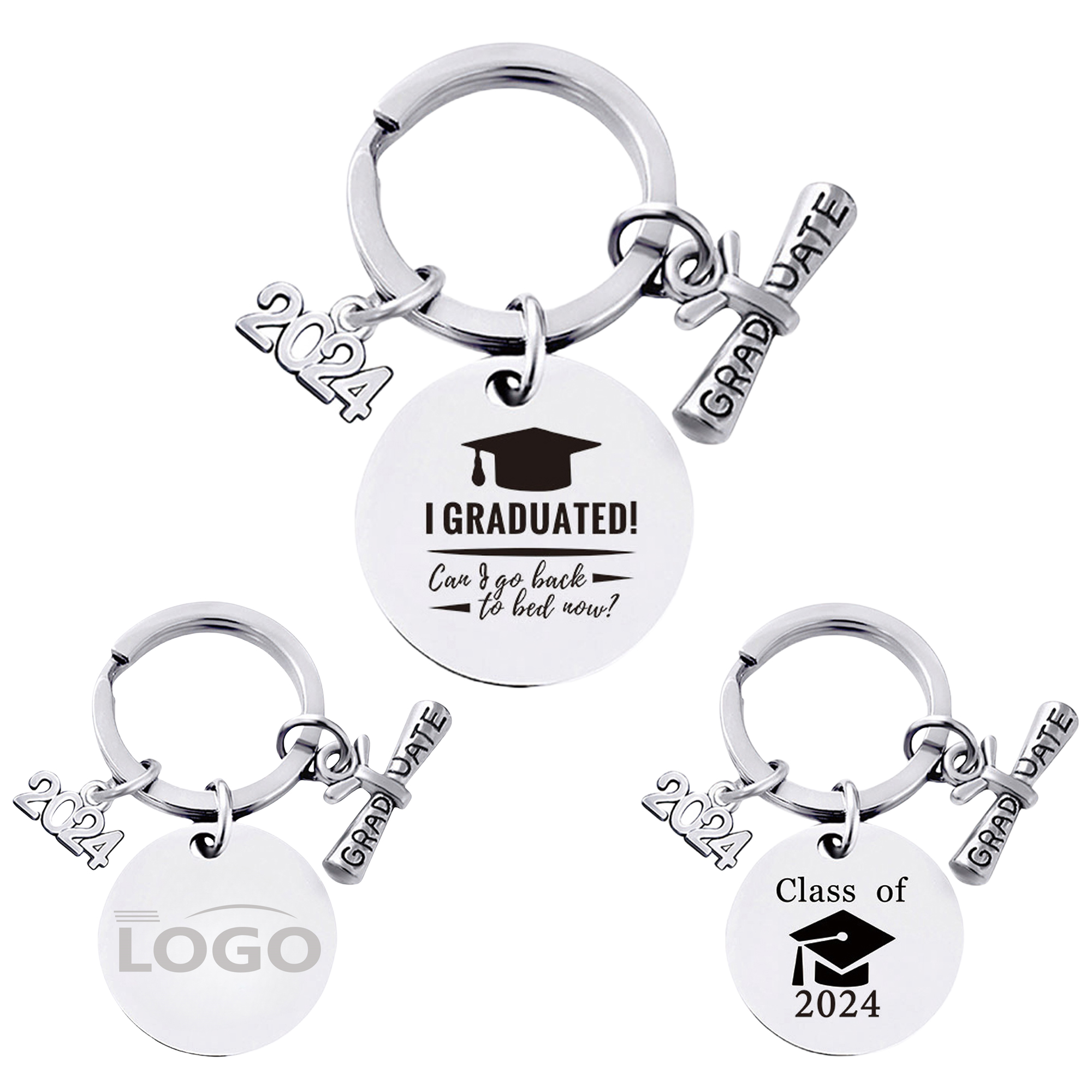 Titanium Steel Keychain MOQ20 1