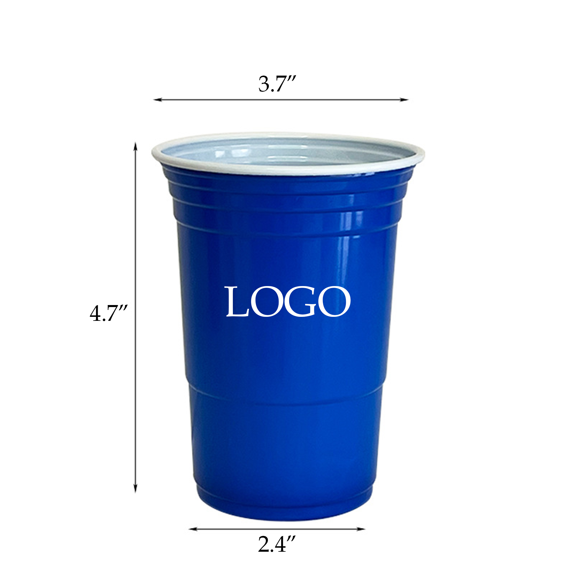 16oz Multicolor Disposable Party Cups 3