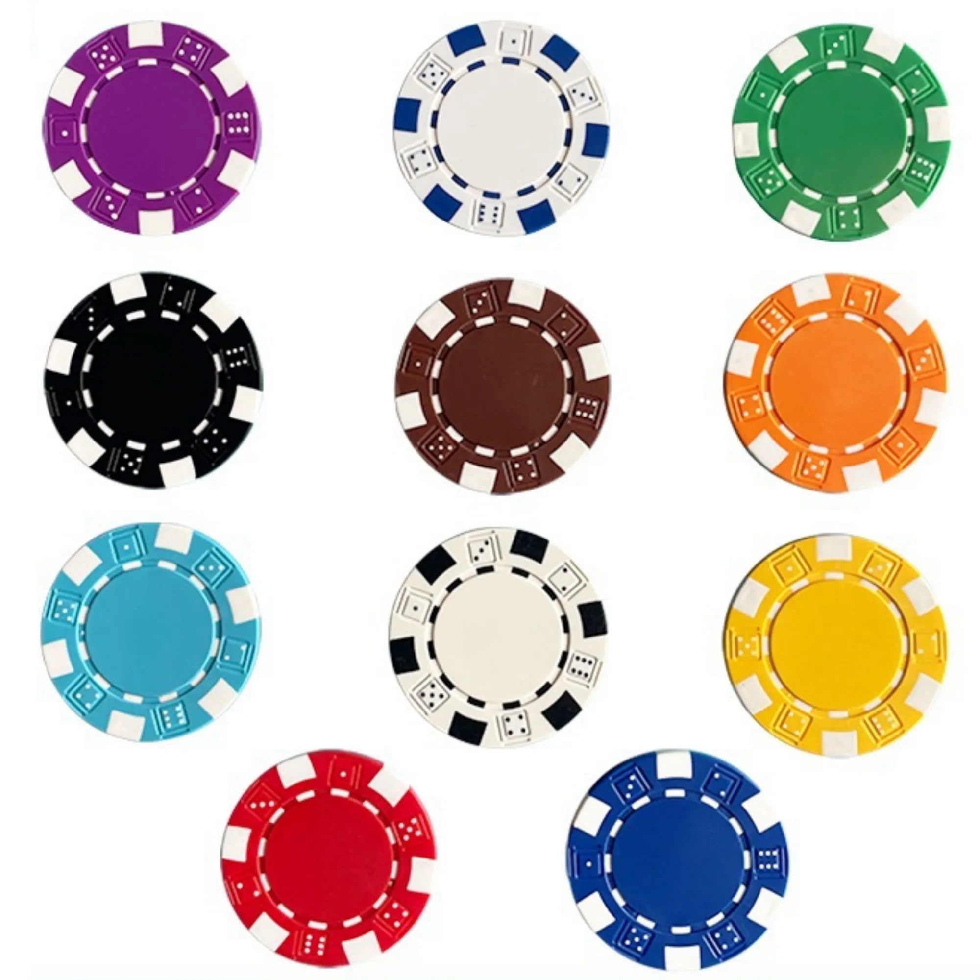 11.5 Gram Plastic Rewarding Poker Chip 4