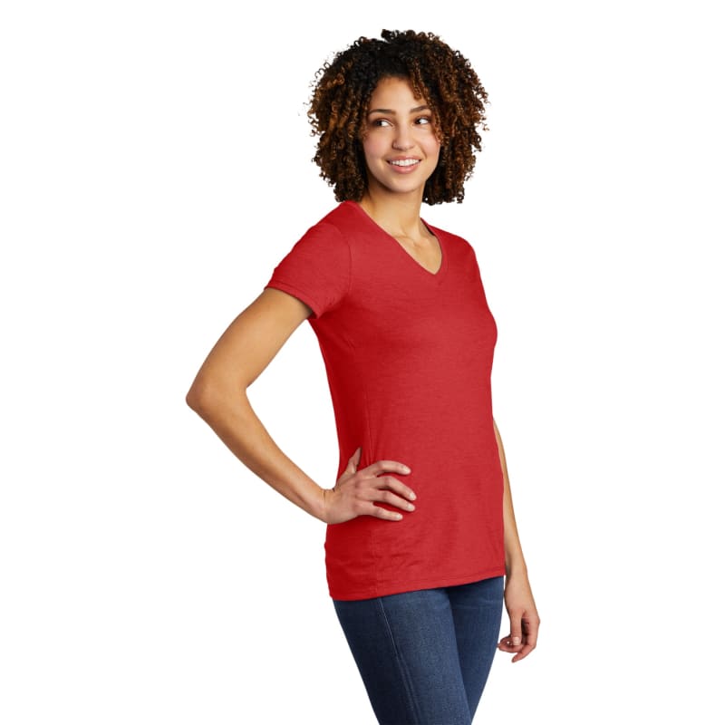 AllMade Women's Tri-Blend V-Neck Tee 23