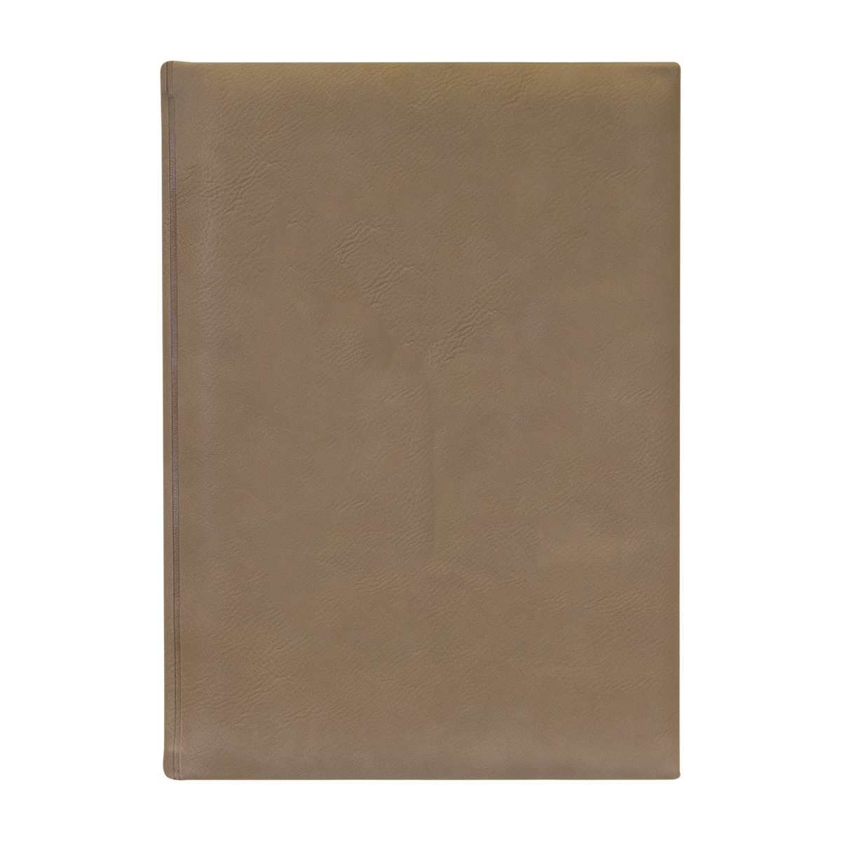 7" x 9" Light Brown Leatherette Journal 3