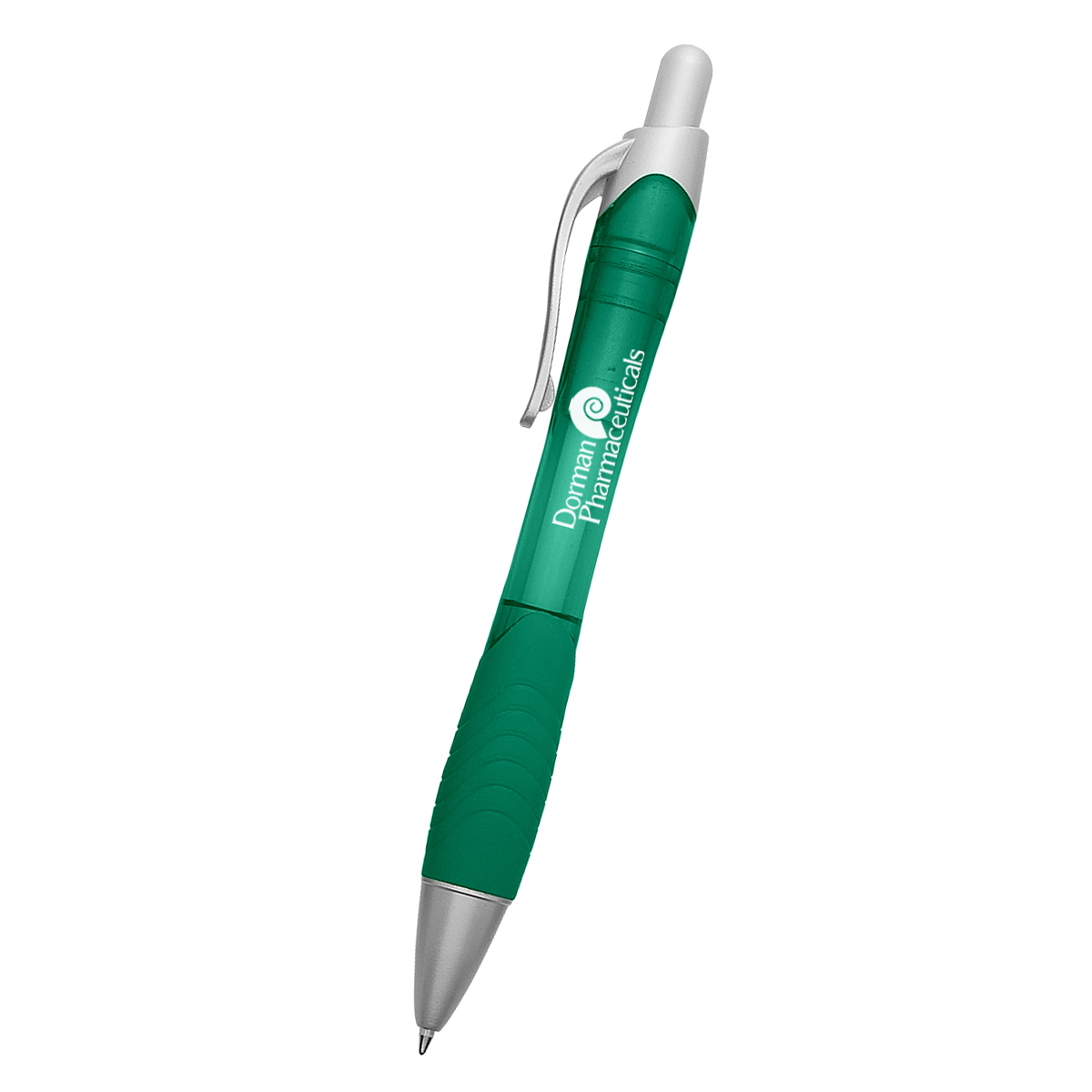 Rio Ballpoint Pen With Contoured Rubber Grip 17