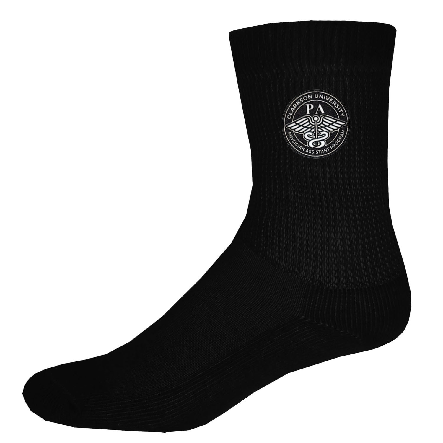 Non Binding Cotton Blend Athletic Crew Socks 2