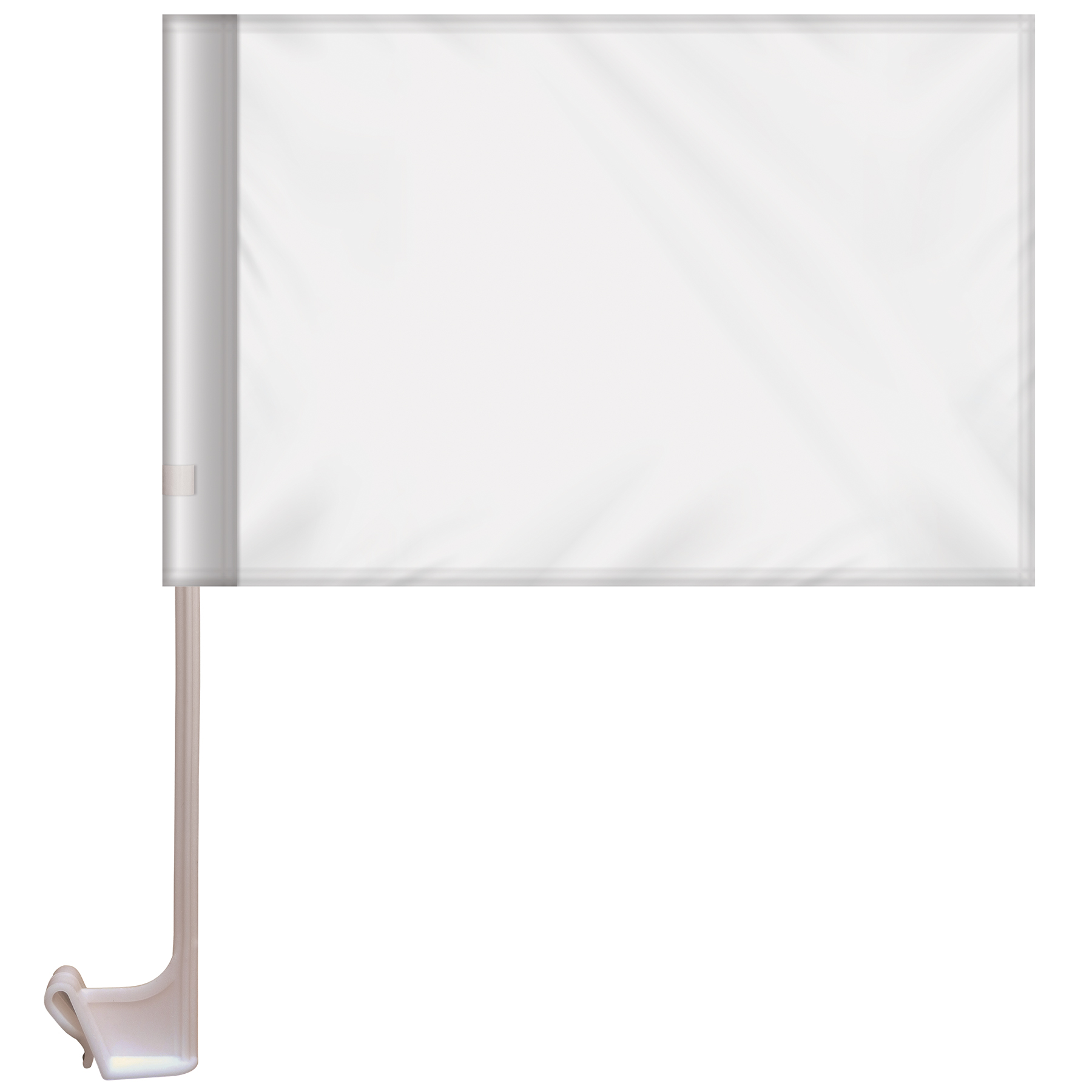 7.5" x 10.5" Stationary Use Single Reverse KP Car Flag 8