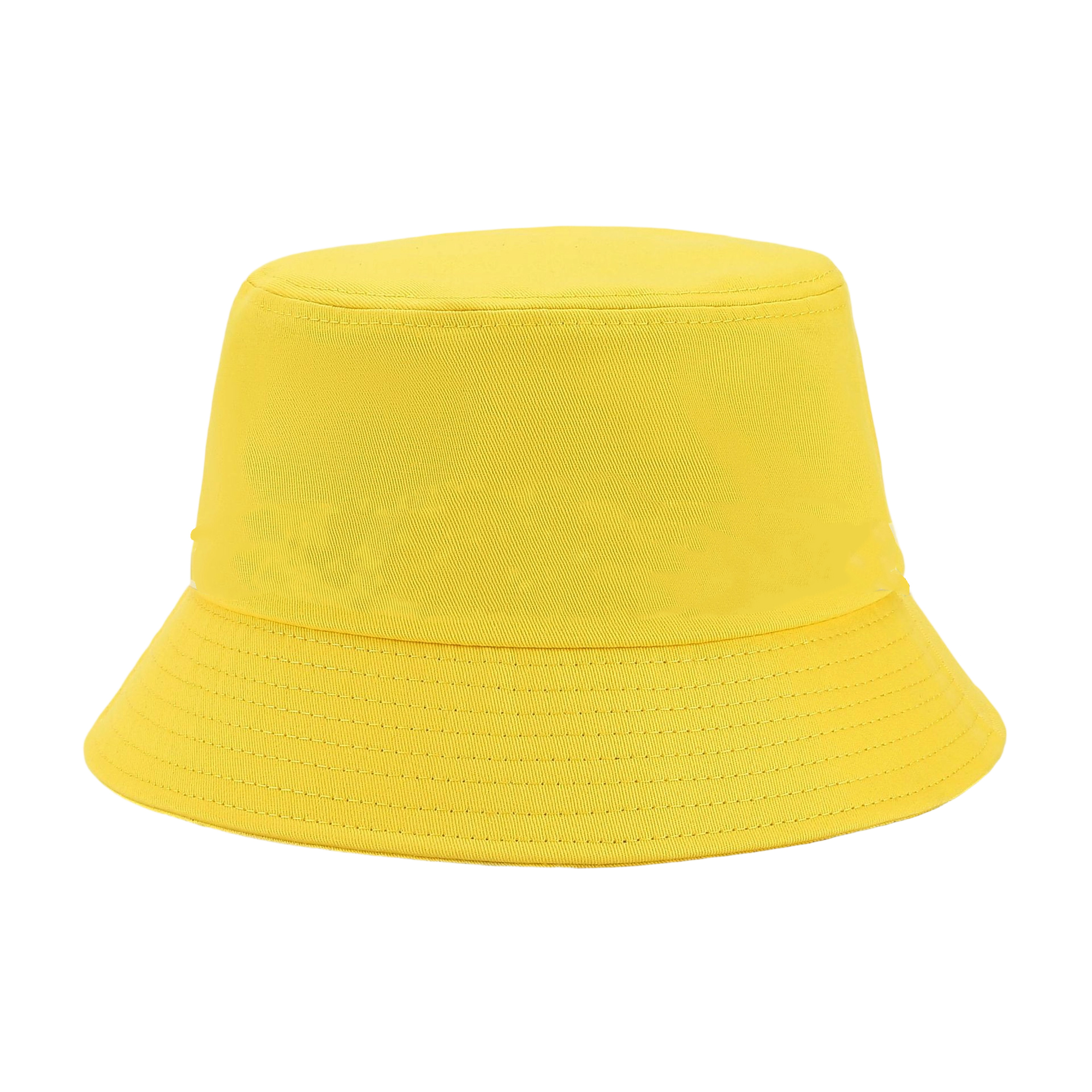 Cotton Bucket Hat With Wide Brim And Deep Crown Design 12