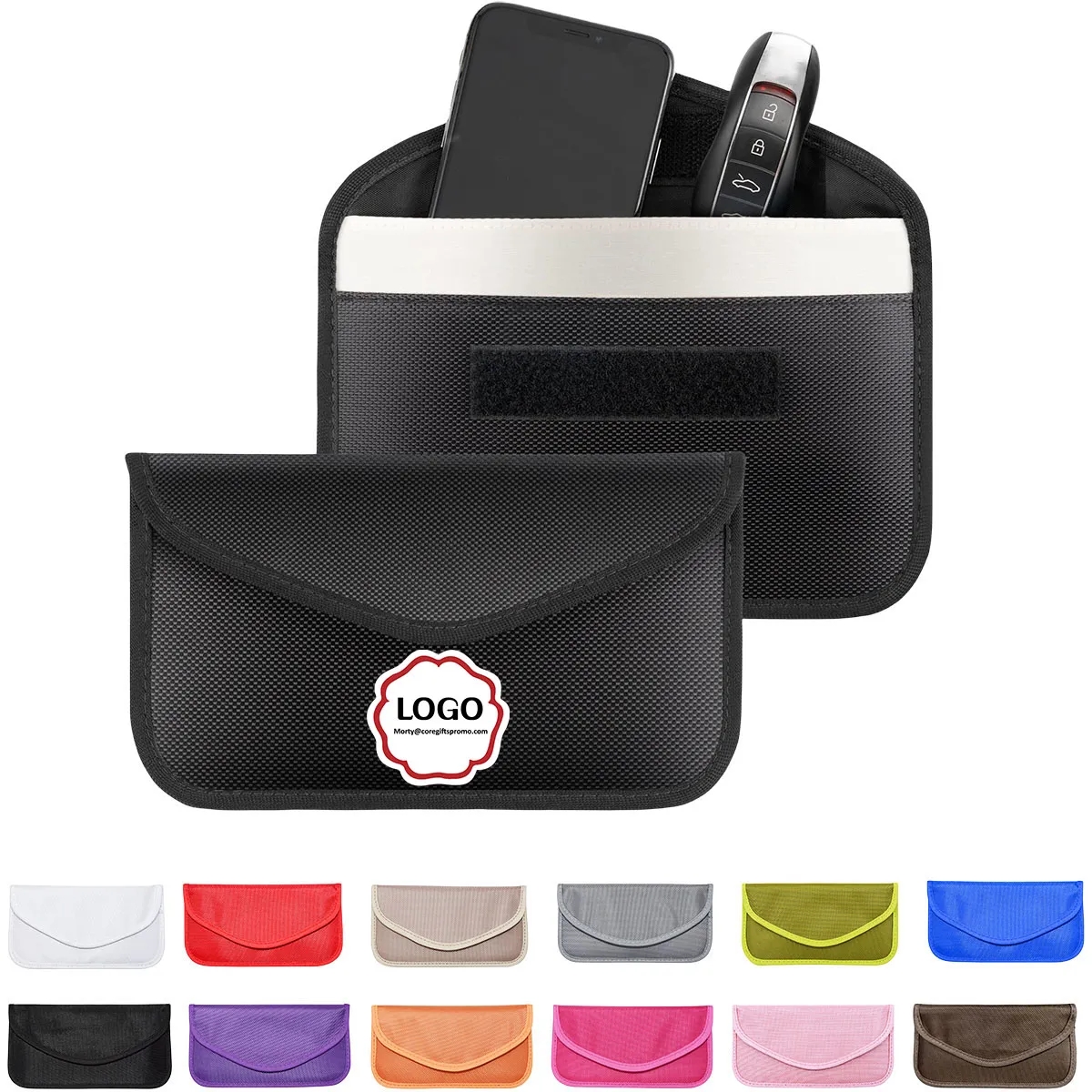 RFID Signal Blocking Key Pouch Bag 1